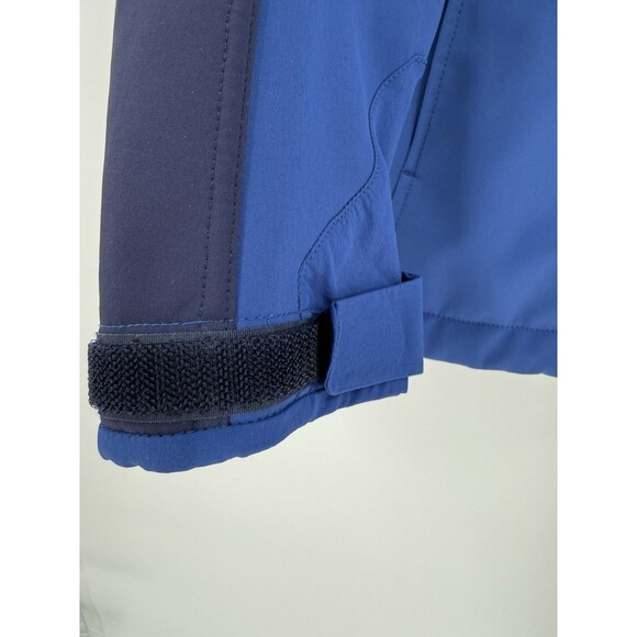 MARMOT Gravity Jacket Men's LARGE Blue Softshell Fleece Lined Full Zip Nylon EUC - Picture 2 of 15